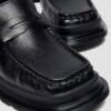 MAYBOLE LOAFER Mocassins en cuir à bout carré et fronces MAYBOLE LOAFER Mocassins en cuir à bout carré et fronces