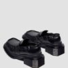 MAYBOLE LOAFER Mocassins en cuir à bout carré et fronces MAYBOLE LOAFER Mocassins en cuir à bout carré et fronces