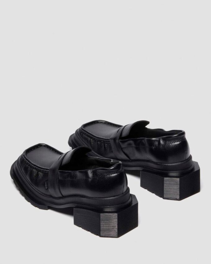 MAYBOLE LOAFER Mocassins en cuir à bout carré et fronces MAYBOLE LOAFER Mocassins en cuir à bout carré et fronces