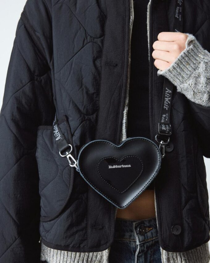 Mini Heart Kiev & Sac en Patent Leather Mini Heart Kiev & Sac en Patent Leather