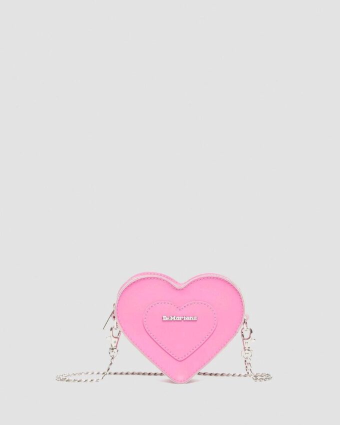 MINI HEART Sac en cuir en forme de cœur MINI HEART Sac en cuir en forme de cœur