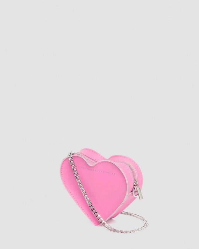 MINI HEART Sac en cuir en forme de cœur MINI HEART Sac en cuir en forme de cœur