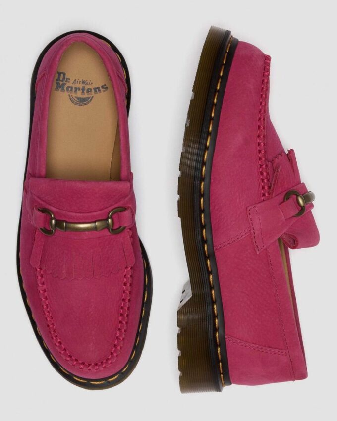 Mocassins Adrian Snaffle en nubuck foulé Mocassins Adrian Snaffle en nubuck foulé