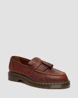 Mocassins en cuir Adrian Yellow Stitch Ambassador Leather