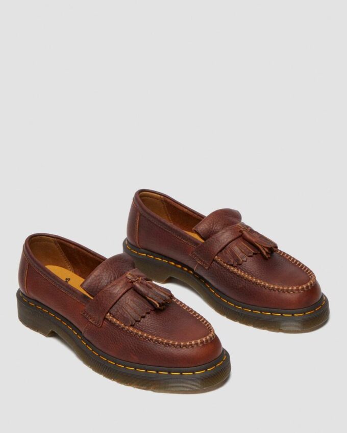 Mocassins en cuir Adrian Yellow Stitch Ambassador Leather Mocassins en cuir Adrian Yellow Stitch Ambassador Leather