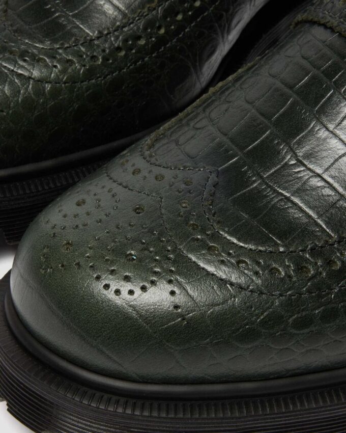Mocassins en cuir gaufré PENTON BROGUE