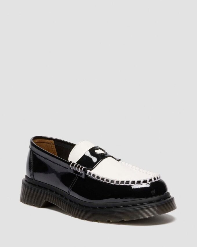 Mocassins Penton Heart bicolores en cuir Arcadia Rub Off Mocassins Penton Heart bicolores en cuir Arcadia Rub Off