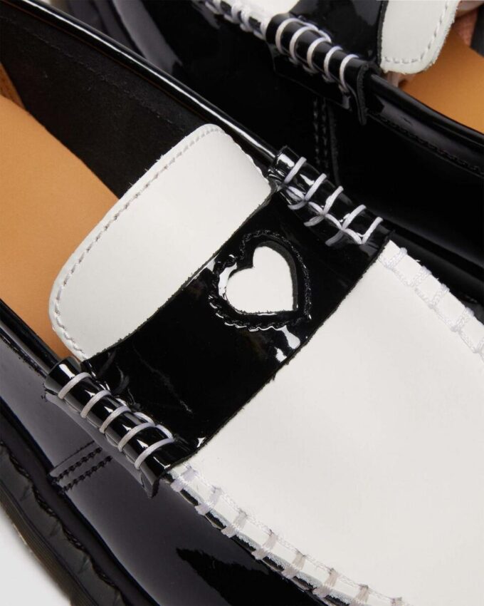 Mocassins Penton Heart bicolores en cuir Arcadia Rub Off Mocassins Penton Heart bicolores en cuir Arcadia Rub Off