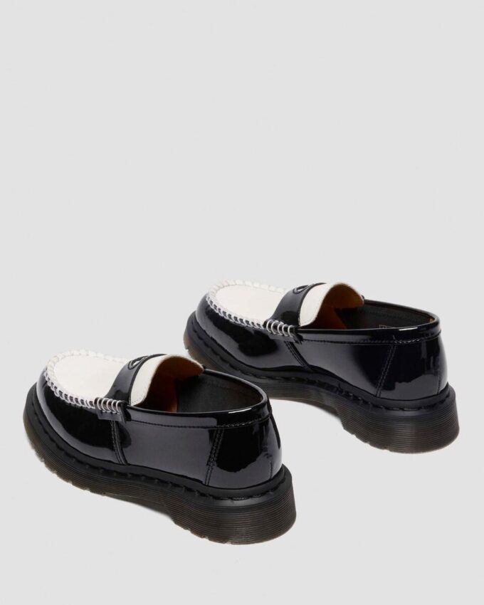 Mocassins Penton Heart bicolores en cuir Arcadia Rub Off Mocassins Penton Heart bicolores en cuir Arcadia Rub Off
