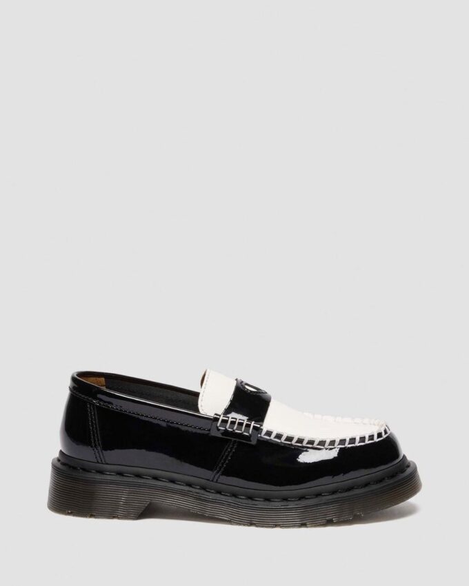 Mocassins Penton Heart bicolores en cuir Arcadia Rub Off Mocassins Penton Heart bicolores en cuir Arcadia Rub Off