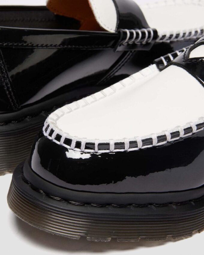 Mocassins Penton Heart bicolores en cuir Arcadia Rub Off Mocassins Penton Heart bicolores en cuir Arcadia Rub Off