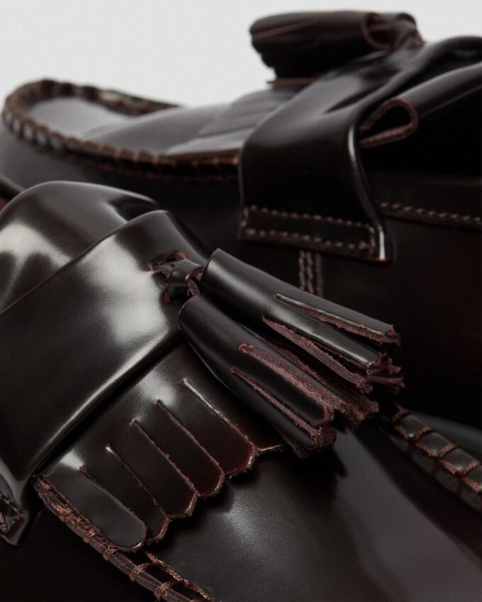 Mocassins à pompons en cuir Adrian Arcadia Leather