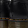 Mocassins à pompons en cuir jaune Adrian
