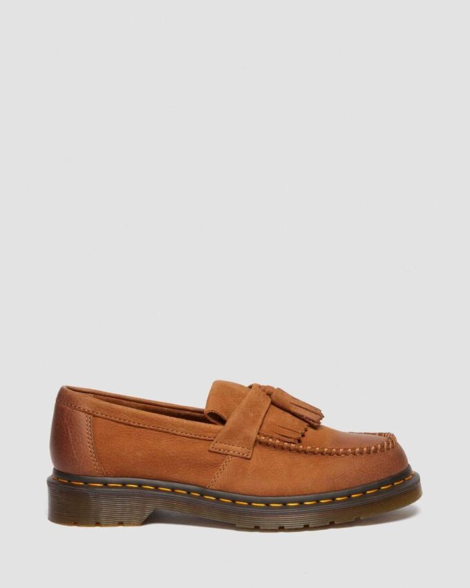 Mocassins à pompons en cuir nubuck Adrian Mocassins à pompons en cuir nubuck Adrian
