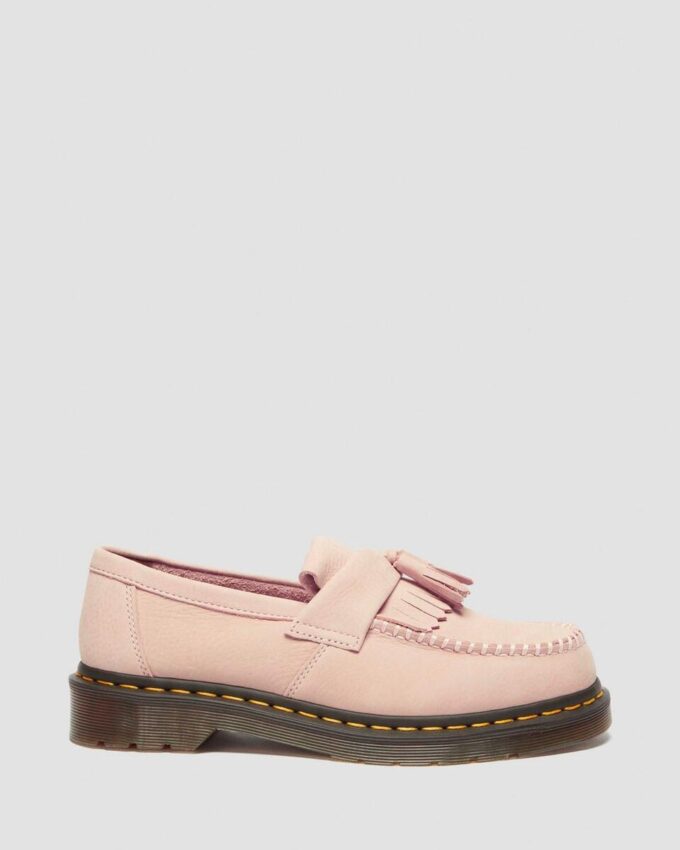 Mocassins à pompons en cuir nubuck Adrian Mocassins à pompons en cuir nubuck Adrian