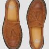 Mocassins à pompons en cuir nubuck Adrian Mocassins à pompons en cuir nubuck Adrian