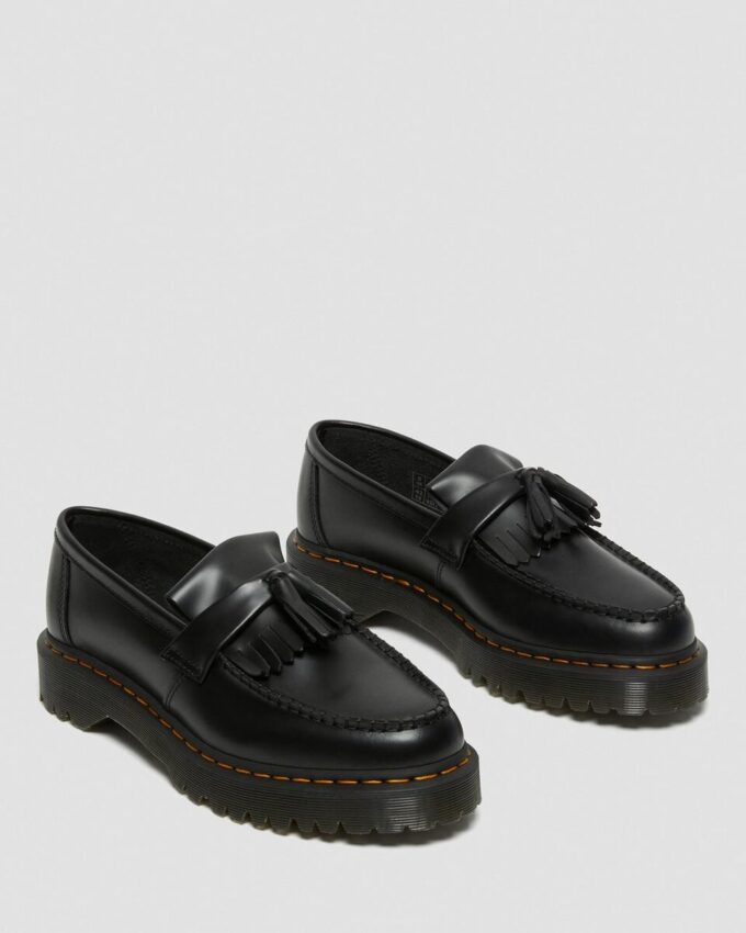 Mocassins à pompons en Smooth Leather Adrian Bex Mocassins à pompons en Smooth Leather Adrian Bex
