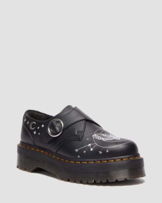 MONK CELESTIAL MOTH Chaussures à plateforme en cuir