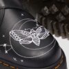 MONK CELESTIAL MOTH Chaussures à plateforme en cuir MONK CELESTIAL MOTH Chaussures à plateforme en cuir
