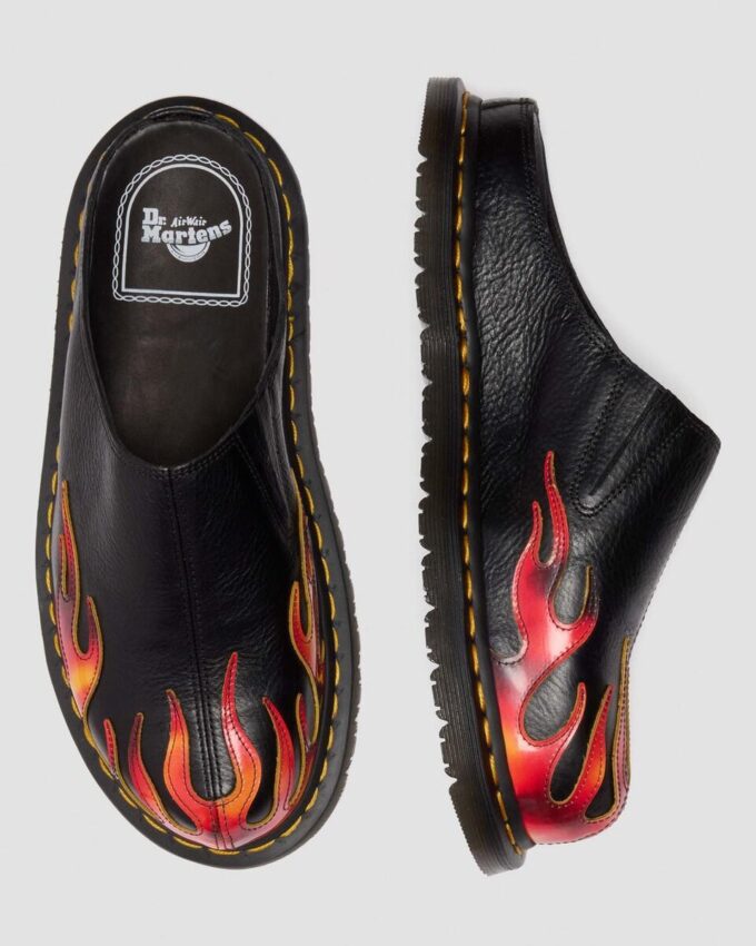 Mules en cuir San Flame Mules en cuir San Flame