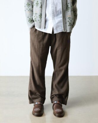 Mules Isham en daim et jacquard