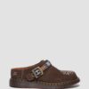 Mules Isham en daim et jacquard Mules Isham en daim et jacquard