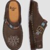Mules Isham en daim et jacquard Mules Isham en daim et jacquard
