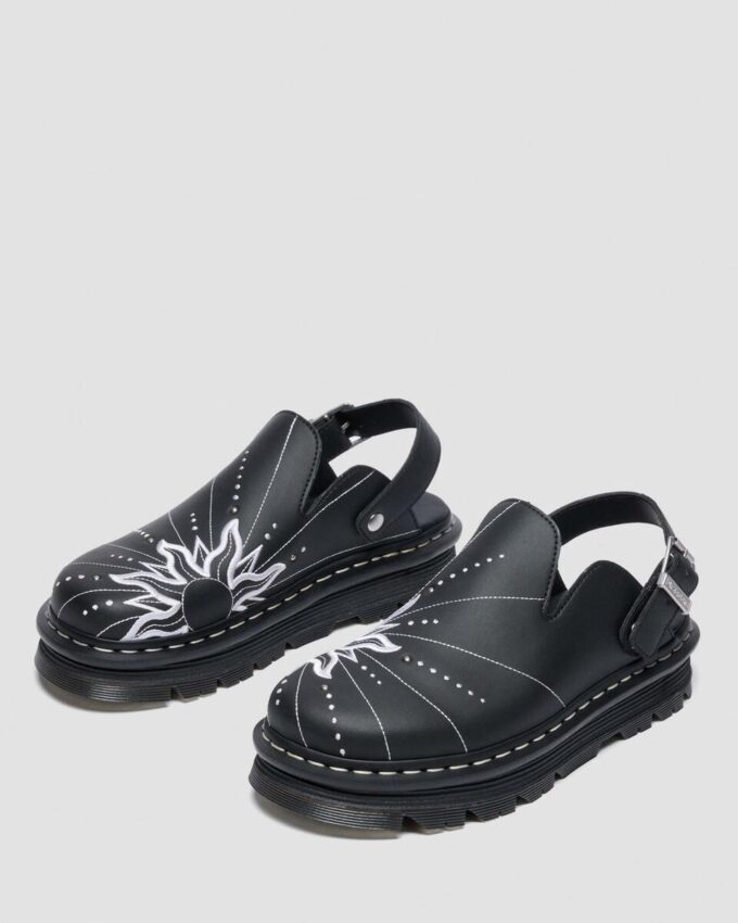 Mules ZEBZAG MULE SOLAR FLARE Mules à enfiler en cuir recyclé Mules ZEBZAG MULE SOLAR FLARE Mules à enfiler en cuir recyclé