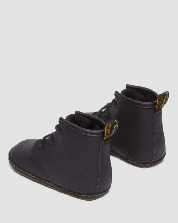 Newborn 1460 Auburn Leather Booties Newborn 1460 Auburn Leather Booties