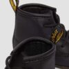 Newborn 1460 Auburn Leather Booties Newborn 1460 Auburn Leather Booties