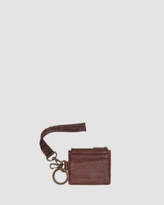 PORTE-CARTES Porte-cartes en Ambassador Leather avec porte-clés