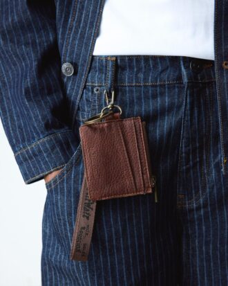 PORTE-CARTES Porte-cartes en Ambassador Leather avec porte-clés