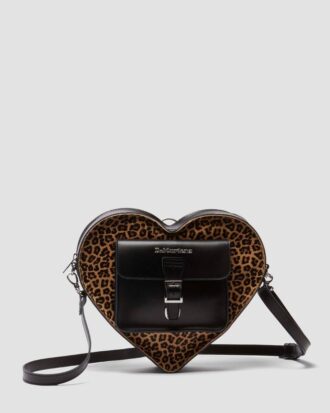 Sac à dos en cuir léopard Kiev