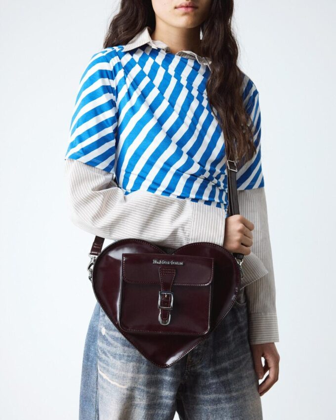 Sac à dos vegan en forme de cœur Sac à dos vegan en forme de cœur