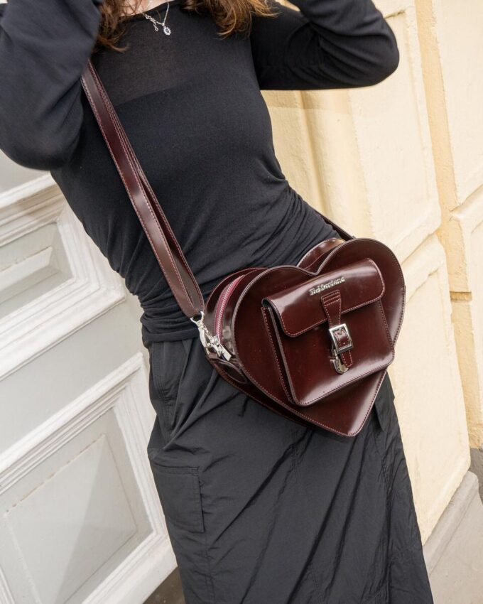 Sac à dos vegan en forme de cœur Sac à dos vegan en forme de cœur