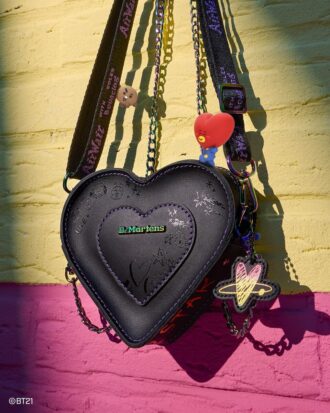 Sac en cuir BT21 Mini Heart