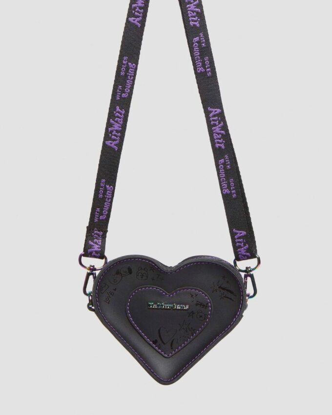 Sac en cuir BT21 Mini Heart Sac en cuir BT21 Mini Heart