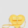Sac en cuir Kiev avec ferrures en forme de cœur Sac en cuir Kiev avec ferrures en forme de cœur
