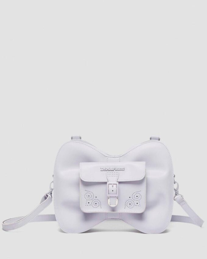 Sac à nœud lavande givré Sac en cuir Kiev Sac à nœud lavande givré Sac en cuir Kiev