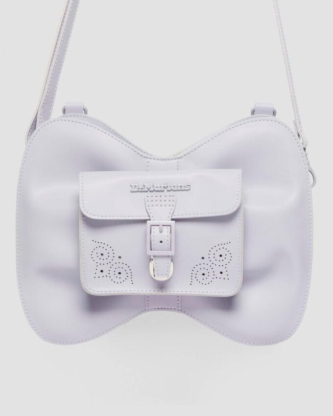 Sac à nœud lavande givré Sac en cuir Kiev Sac à nœud lavande givré Sac en cuir Kiev