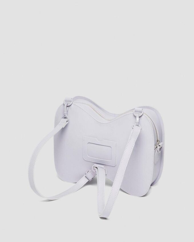 Sac à nœud lavande givré Sac en cuir Kiev Sac à nœud lavande givré Sac en cuir Kiev