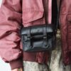 Sacoche rembourrée en cuir 7 pouces