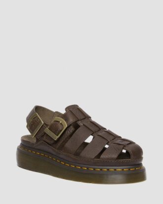 Sandales de pêcheur en cuir Wrenlie Grizzly