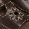 Sandales Dunnet Flower en cuir pleine fleur Sandales Dunnet Flower en cuir pleine fleur