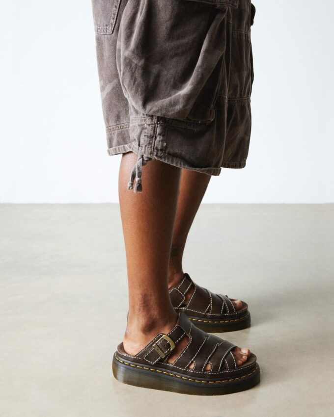 Sandales en cuir Maxxy Slide AR Rogue
