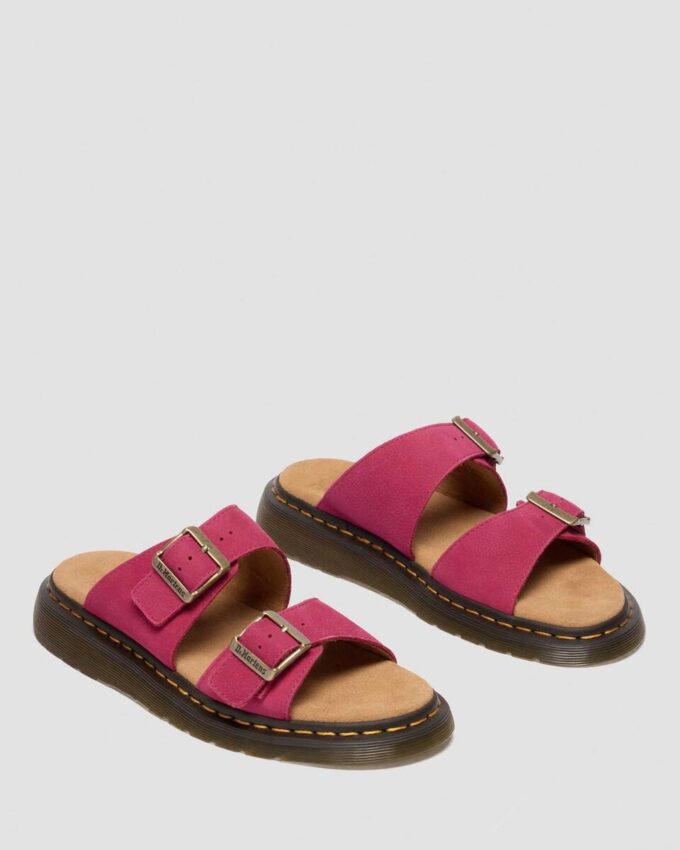 Sandales à enfiler en cuir nubuck JOSEF Sandales à enfiler en cuir nubuck JOSEF
