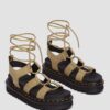 Sandales gladiateur en cuir nubuck vieilli Nartilla
