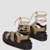 Sandales gladiateur en cuir nubuck vieilli Nartilla