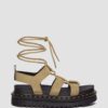 Sandales gladiateur en cuir nubuck vieilli Nartilla