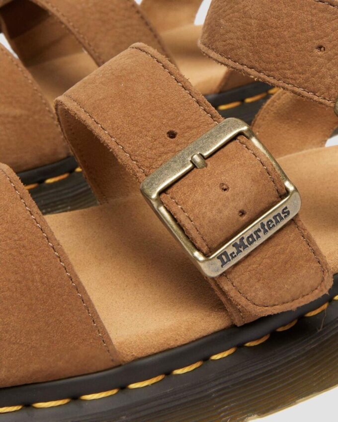 Sandales Gryphon en nubuck vieilli Sandales Gryphon en nubuck vieilli